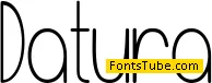 Datura Font