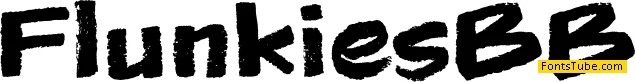 Flunkies BB Font
