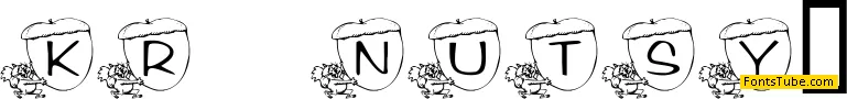 KR Nutsy! Font