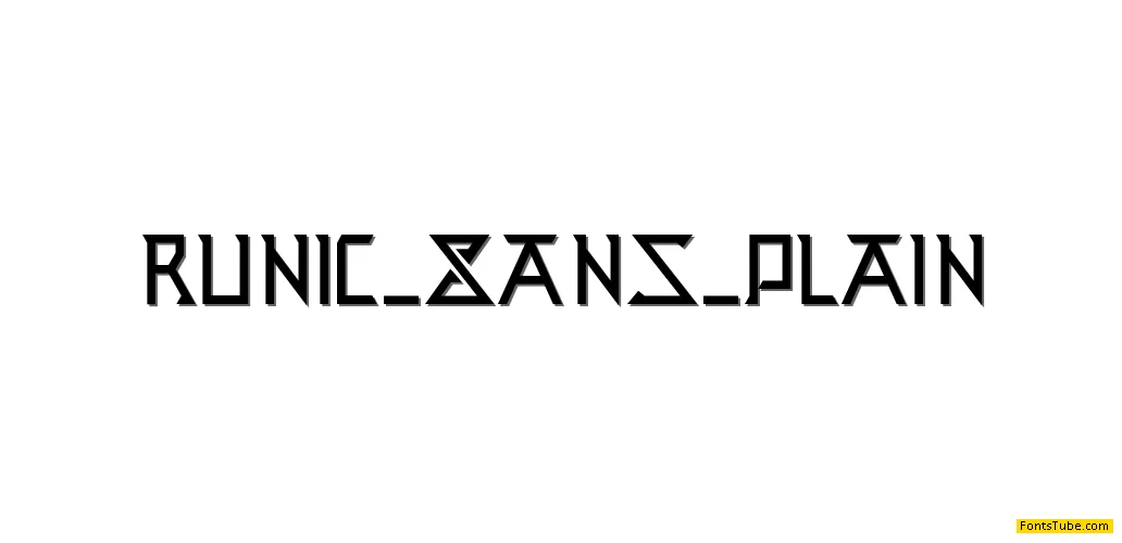 Runic Sans Font Family
