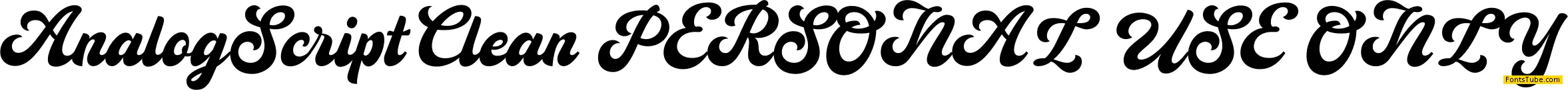 Analog Script