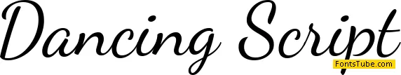 Dancing Script Font Family