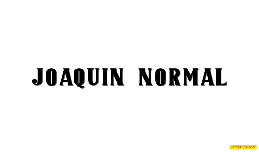 JOAQUIN Font Family
