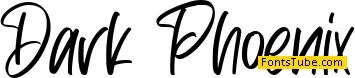 Dark Phoenix Font