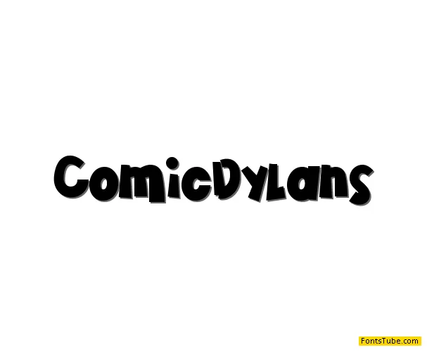Comic Dylans Font