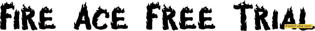 Fire Ace Free Trial Font