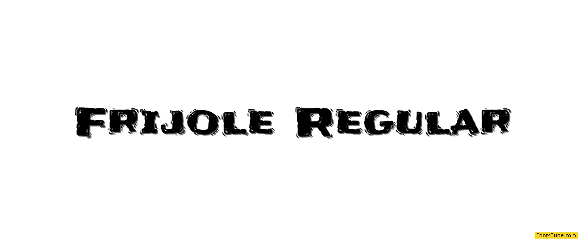 Frijole Font