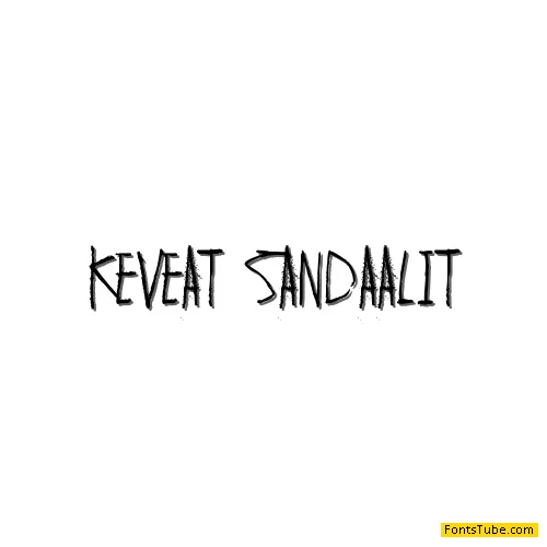 Keveat sandaalit Font