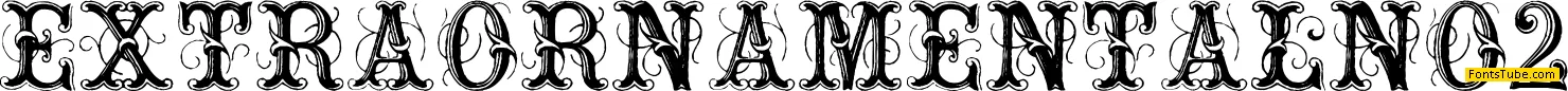 ExtraOrnamentalNo2 Font