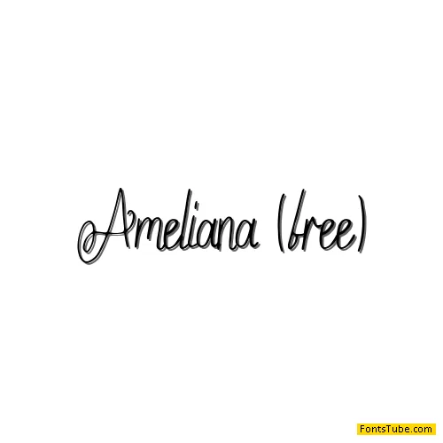 Ameliana Font