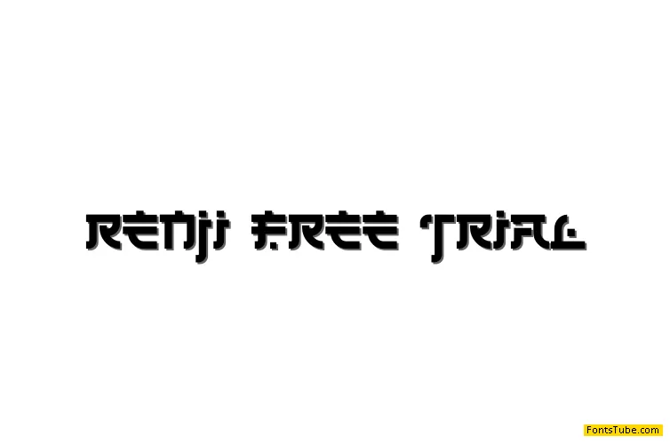 Renji Free Trial Font