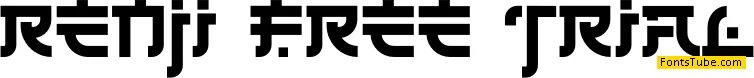 Renji Free Trial Font
