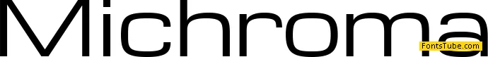 Michroma Font