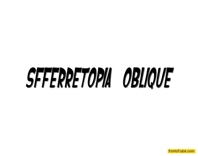 SF Ferretopia Font Family