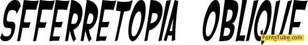 SF Ferretopia Font Family
