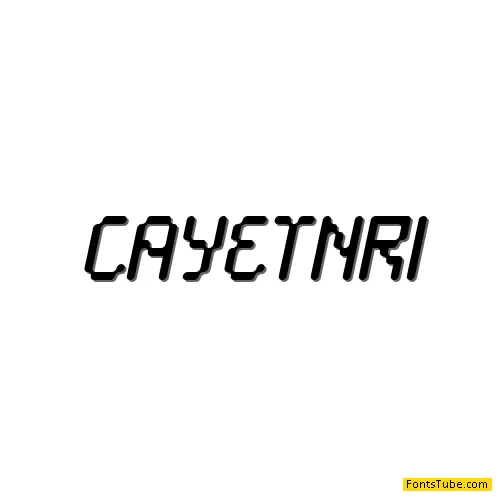 Cayetano Font Family