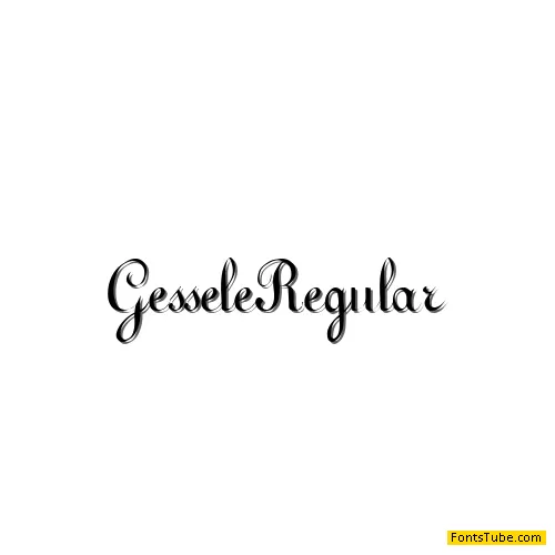 Gessele Font