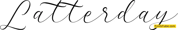 Latterday Font