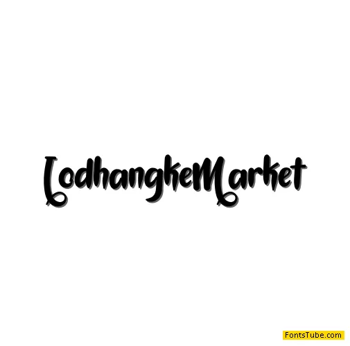 Lodhangke Market