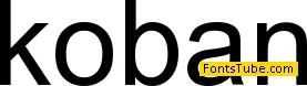 Kobani is not alone Font