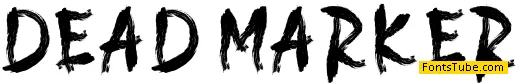 DEAD MARKER Font