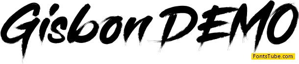 Gisbon DEMO Font