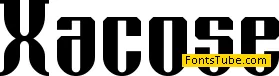 Xacose Font Family