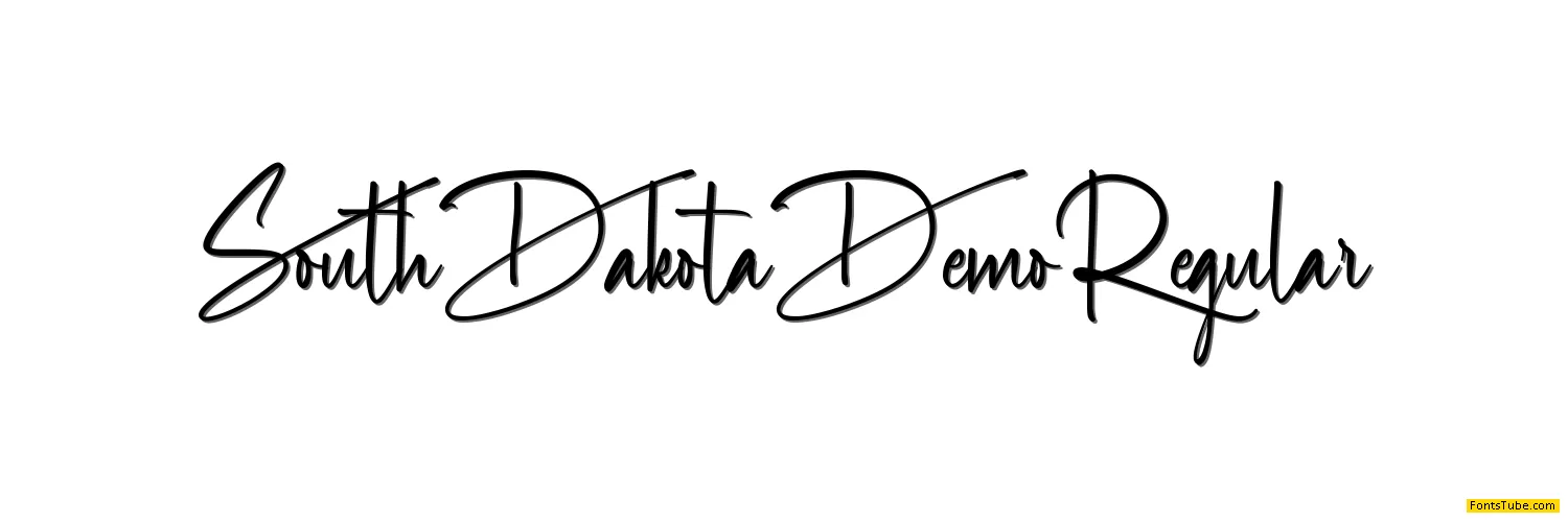 South Dakota Demo Font