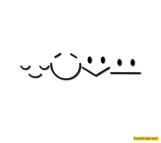 Emot Font