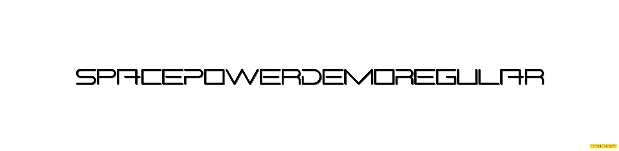 Space Power Demo Font