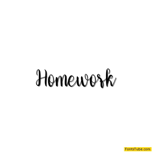 Homework