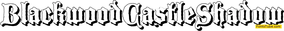 Blackwood Castle Font Family