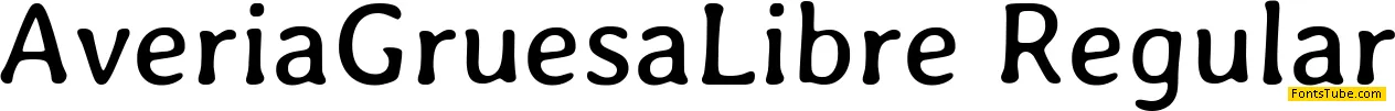 Averia Gruesa Libre Font