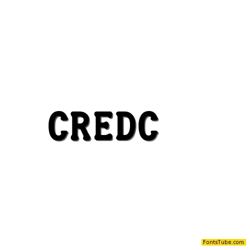 Credit Card Font