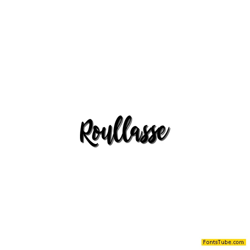 Roullasse Font