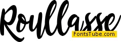 Roullasse Font