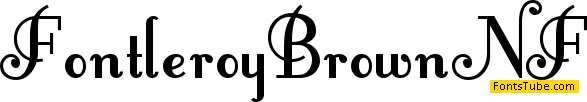 Fontleroy Brown NF Font