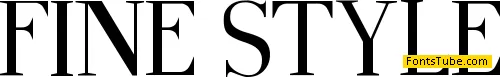 Fine Style Font