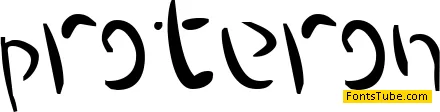 Proteron Font
