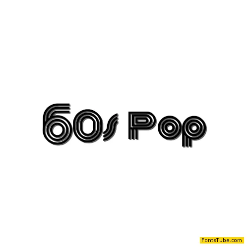 60s Pop Font
