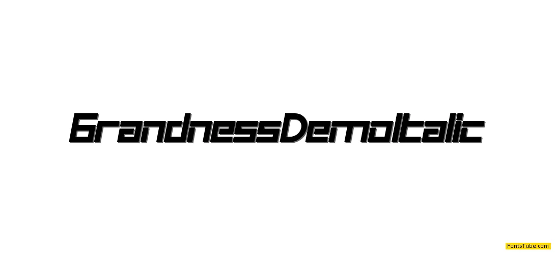Grandness Demo Font Family