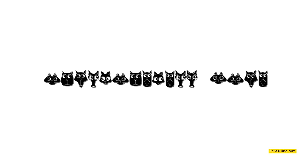 Creatures with Horns Font