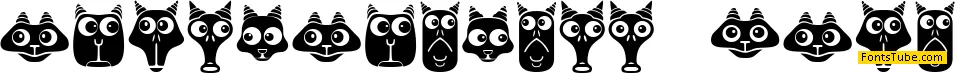 Creatures with Horns Font