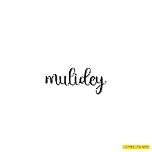 mulidey Font