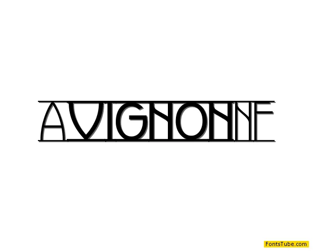 Avignon NF Font