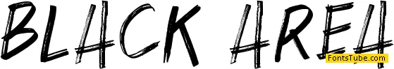 BLACK AREA Font