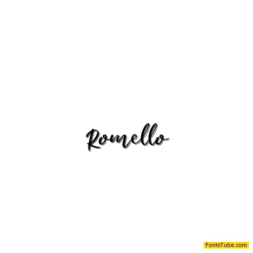 Romello Font