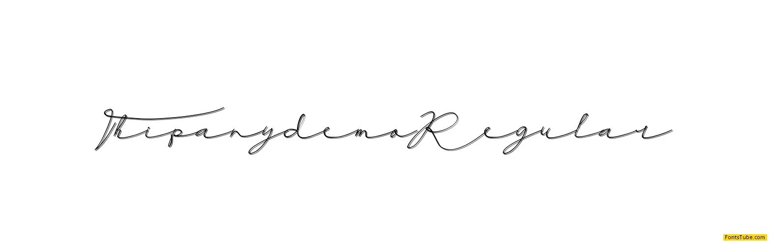 Thipanydemo Font