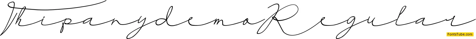 Thipanydemo Font