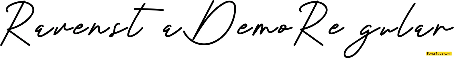 Ravensta Demo Font